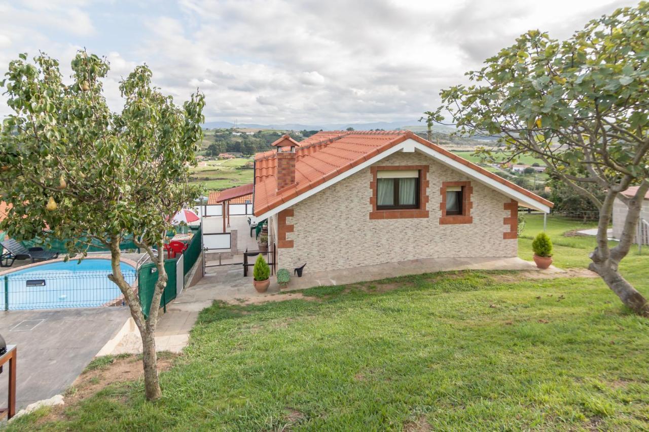 Apartamento Casa con piscina y fantasticas vistas Miengo Exterior foto